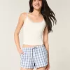 Oxford Cotton Tie Shorts