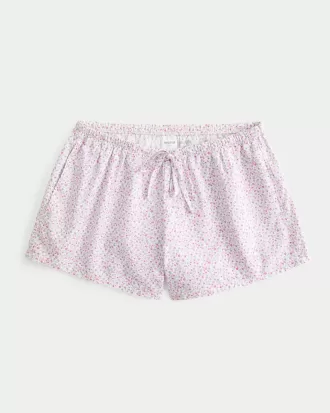 Oxford Cotton Tie Shorts