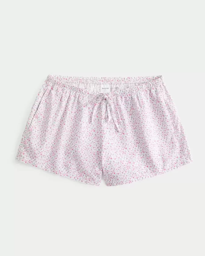 Oxford Cotton Tie Shorts