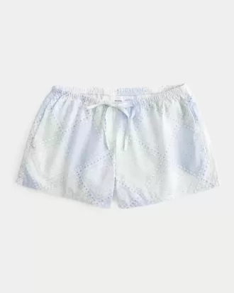 Oxford Cotton Tie Shorts