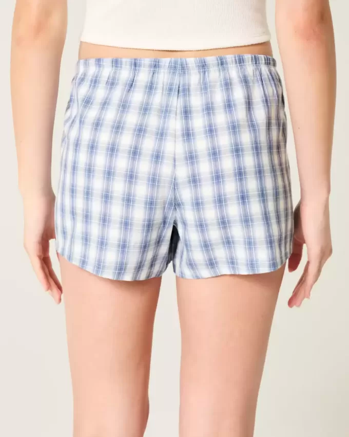 Oxford Cotton Tie Shorts