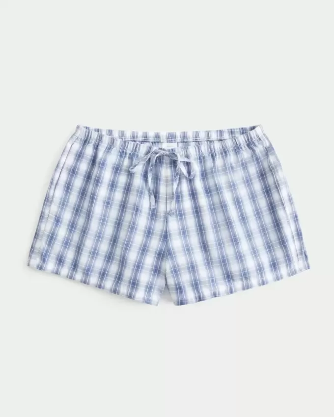 Oxford Cotton Tie Shorts