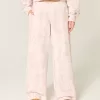 Pink Camo Baggy Sweatpants