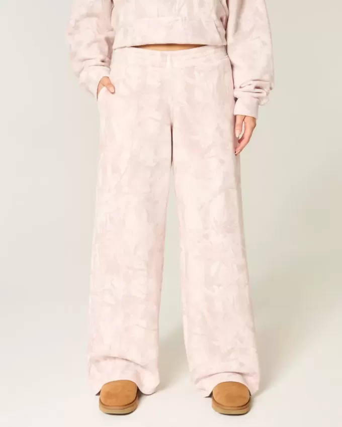 Pink Camo Baggy Sweatpants