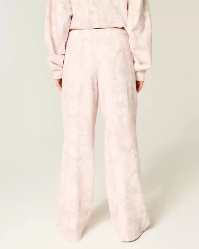 Pink Camo Baggy Sweatpants