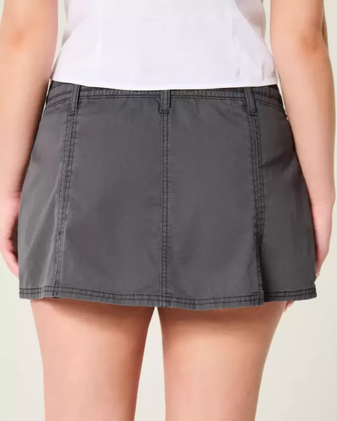 Pleated Mini Skirt
