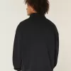 Rectangle Fit Quarter-Zip Sweatshirt