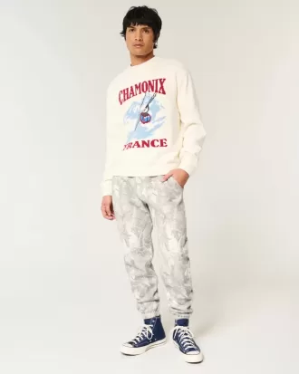 Relaxed Camo Fleece Joggers