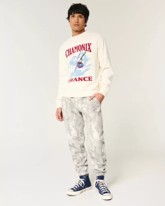 Relaxed Camo Fleece Joggers