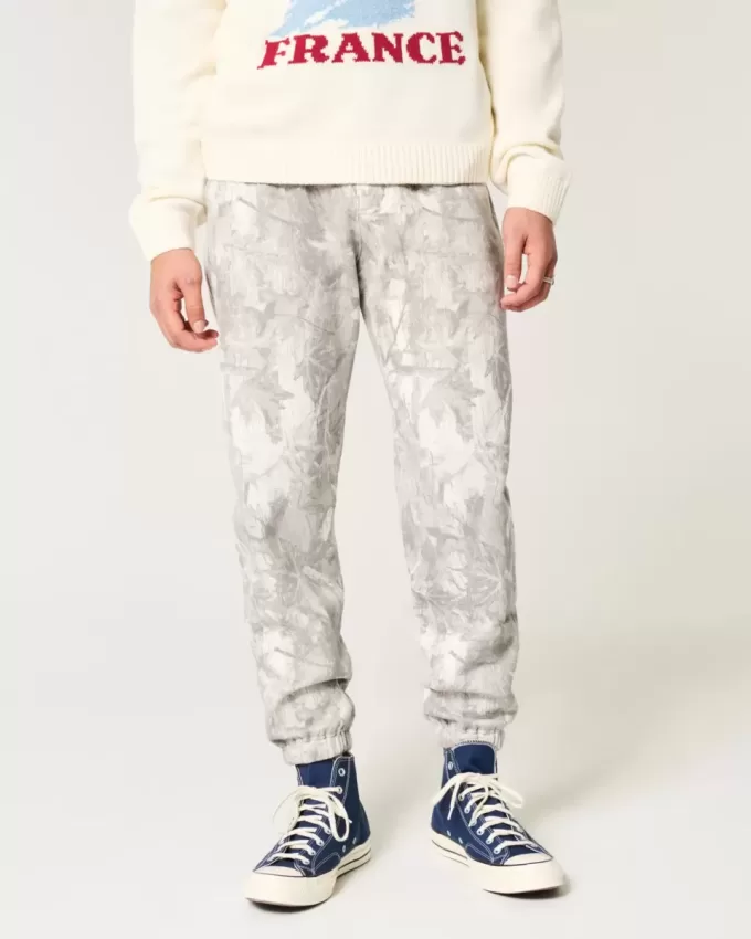 Relaxed Camo Fleece Joggers