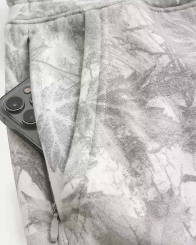 Relaxed Camo Fleece Joggers