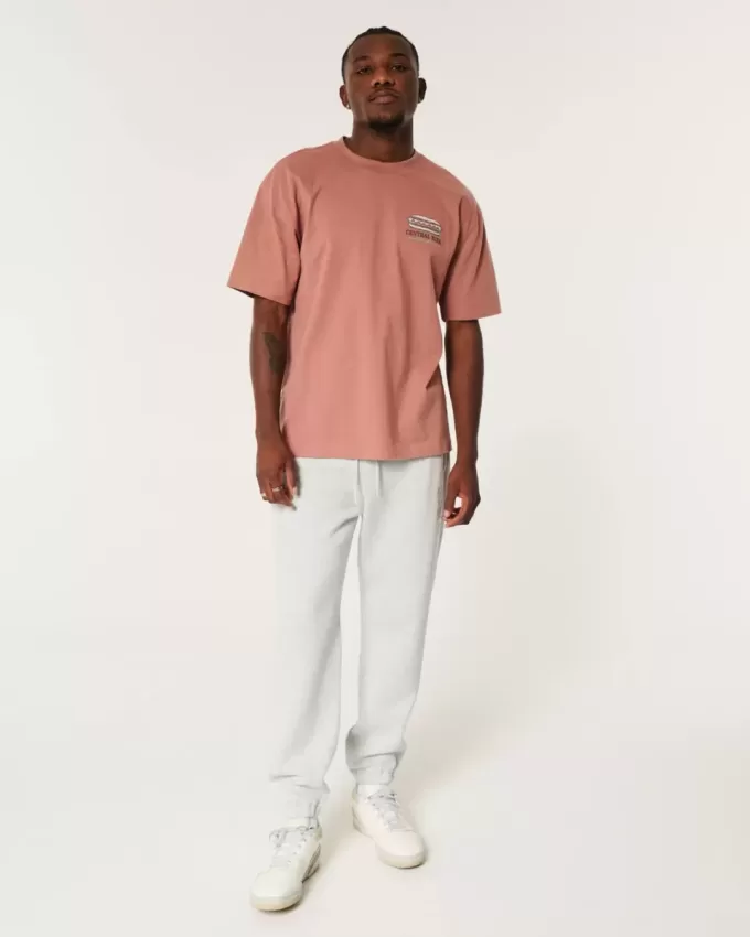 Relaxed Fleece Logo Joggers