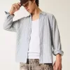 Relaxed Linen-Blend Shirt