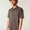 Relaxed Logo Polo