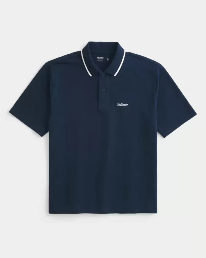 Relaxed Logo Polo