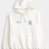 Relaxed Manchester City Graphic Hoodie