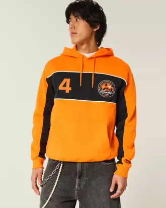 Relaxed McLaren Graphic Hoodie