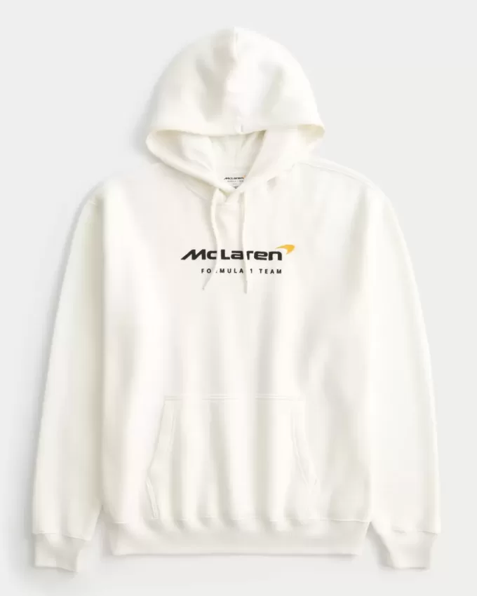 Relaxed McLaren Graphic Hoodie