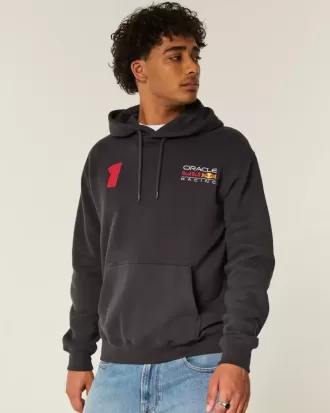 Relaxed Oracle Red Bull Racing Graphic Hoodie