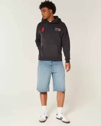 Relaxed Oracle Red Bull Racing Graphic Hoodie