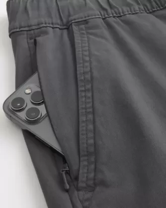 Relaxed Twill Cargo Joggers