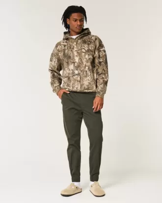 Relaxed Twill Joggers