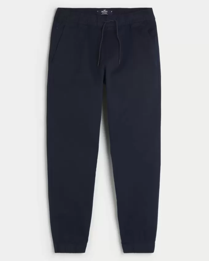 Relaxed Twill Joggers