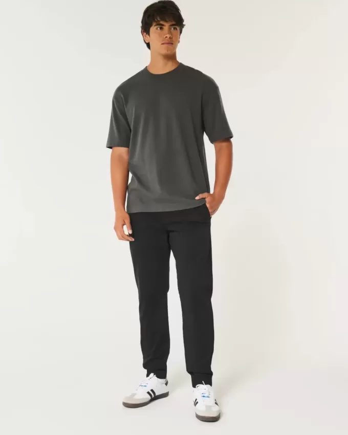 Relaxed Twill Joggers