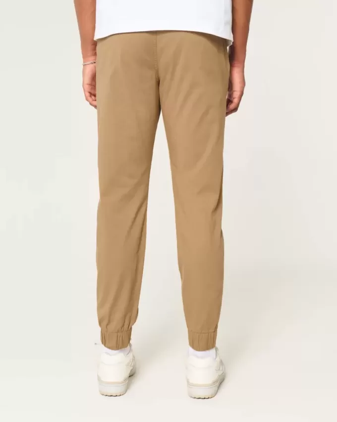 Relaxed Twill Joggers
