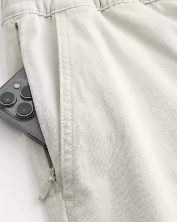 Relaxed Twill Joggers