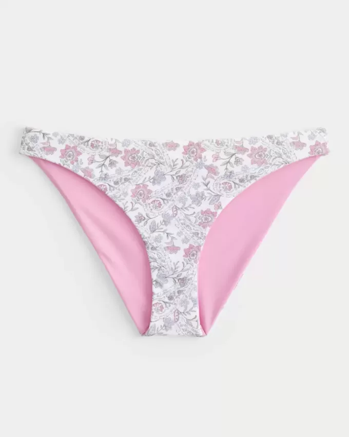 Reversible Low-Rise Cheeky Bikini Bottom