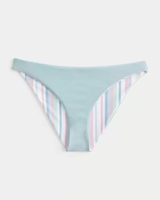 Reversible Low-Rise Cheeky Bikini Bottom
