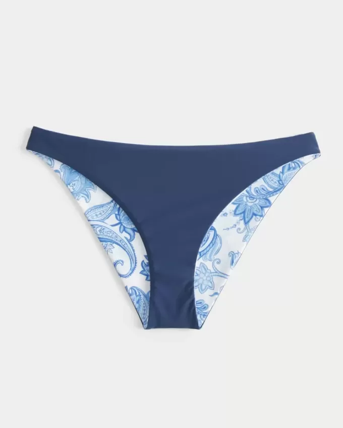 Reversible Low-Rise Cheeky Bikini Bottom