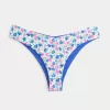 Reversible V-Waist Cheeky Bikini Bottom