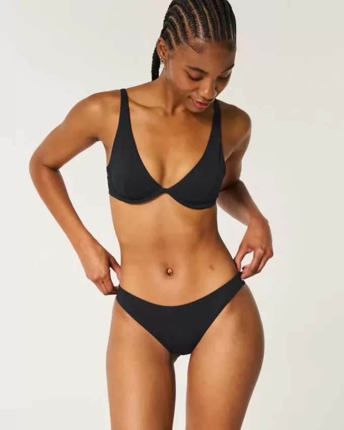 Ribbed Bikini Bottom