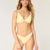 Ribbed High-Leg V-Waist Cheekiest Bikini Bottom