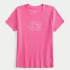 Ribbed Number Graphic Baby Tee