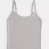 Ribbed Scoop Cami