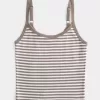 Ribbed Scoop Cami