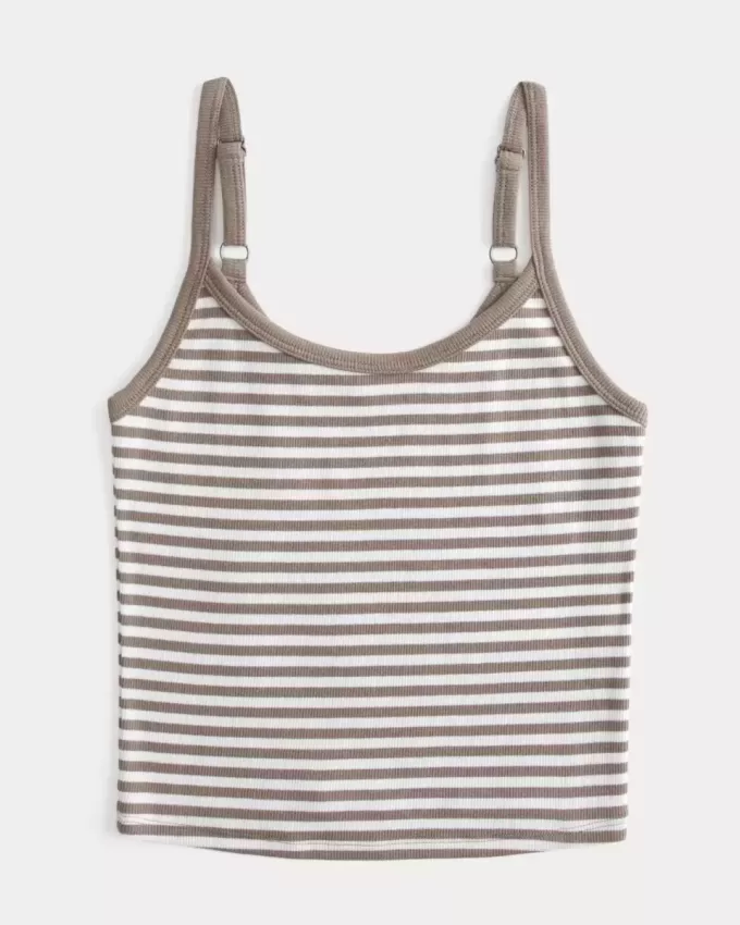 Ribbed Scoop Cami