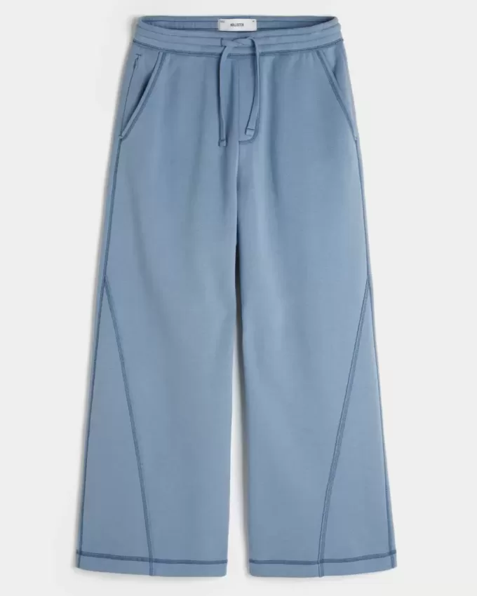 Seamed Big Sweatpants