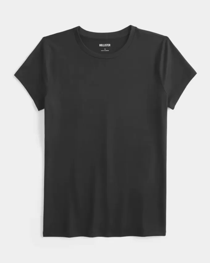 Seamless Fabric Crew Baby Tee