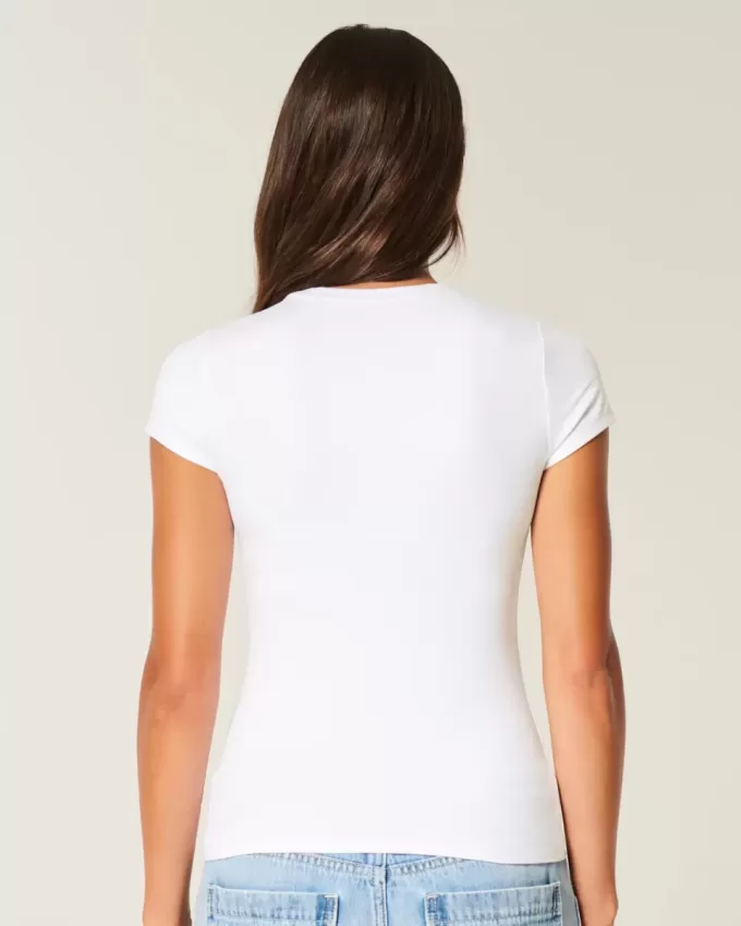 Seamless Fabric Crew Baby Tee