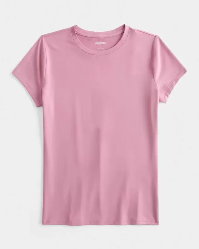 Seamless Fabric Crew Baby Tee