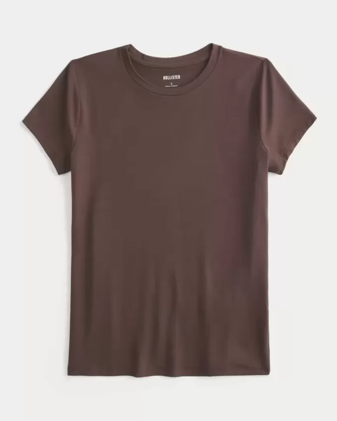 Seamless Fabric Crew Baby Tee