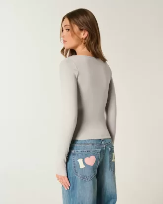 Seamless Fabric Scoop Top