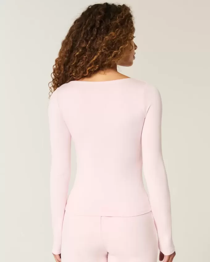 Seamless Fabric Scoop Top