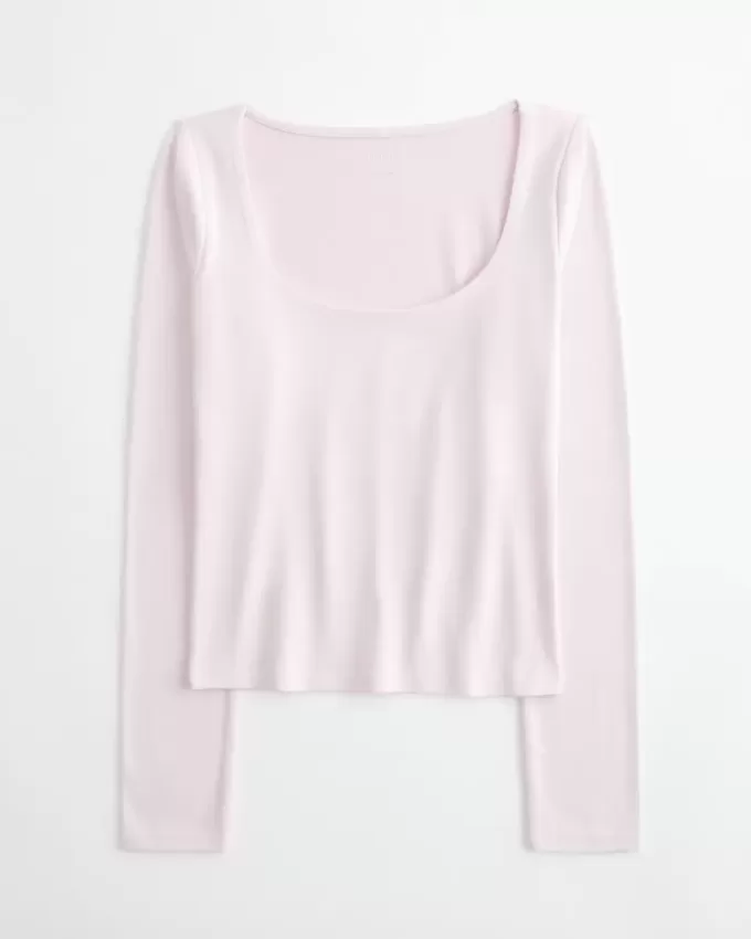 Seamless Fabric Scoop Top