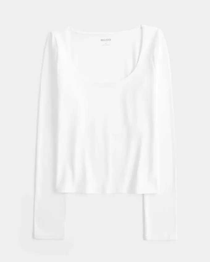 Seamless Fabric Scoop Top