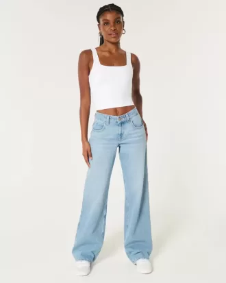 Seamless Fabric Square-Neck Tank